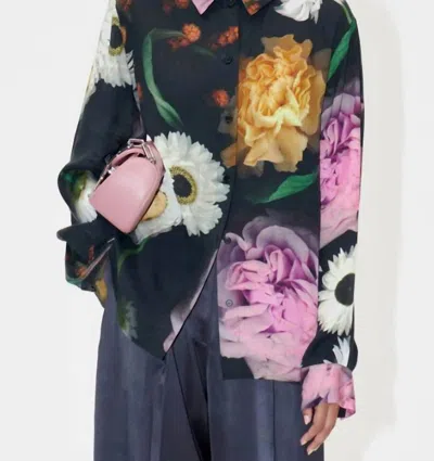 Stine Goya Women's Wal Shirt In Scanned Foliage In Multi
