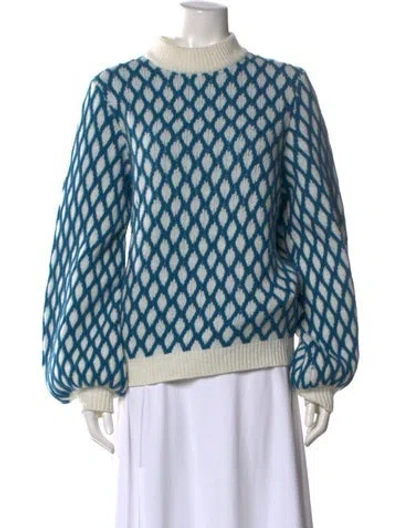 Pre-owned Stine Goya Wool Printed Sweater In Multi