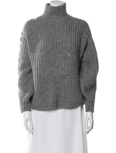 Pre-owned Stine Goya Wool Turtleneck Sweater In Gray