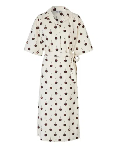 Stine Goya Workwear Midi Dress In Multi