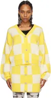 Stine Goya Amara Adonis Knit Cardigan In 4112 Sunrise Check