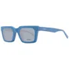 Sting Blue Men Glasses Frame In Blue