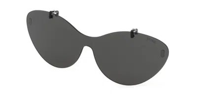 Sting Ast422n Clip-on Only 0531 Occhiali Da Sole Neri Per Uomo