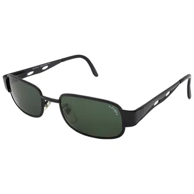 Pre-owned Sting Black Rectangular Sunglasses, Italy 90s