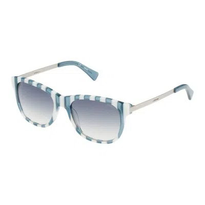 Sting Ladies' Sunglasses  Ss6547530nvc  53 Mm Gbby2 In Blue