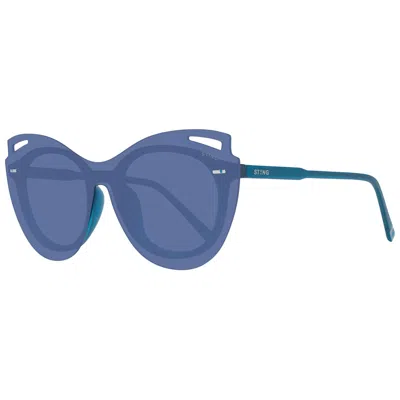 Sting Ladies' Sunglasses  Sst086 9905a7 Gbby2 In Blue