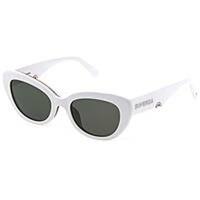 Sting Ladies' Sunglasses  Sst458-530847  53 Mm Gbby2 In White