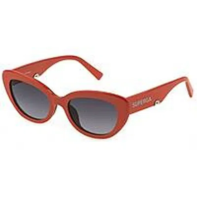 Sting Ladies' Sunglasses  Sst458-5309jt  53 Mm Gbby2 In Brown