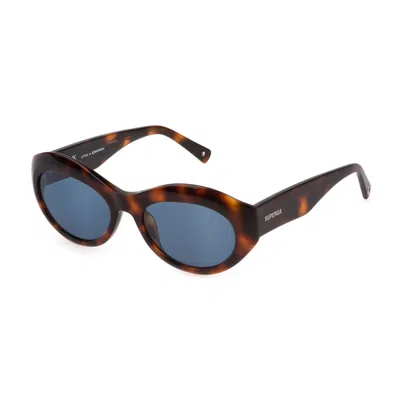 Sting Ladies' Sunglasses  Sst479-5209jc  52 Mm Gbby2 In Brown