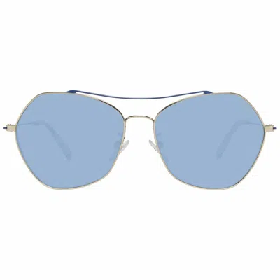 Sting Ladies' Sunglasses  St193 560492 Gbby2 In Gold
