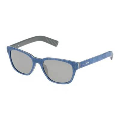 Sting Men's Sunglasses  Ss6539  52 Mm Gbby2 In Blue