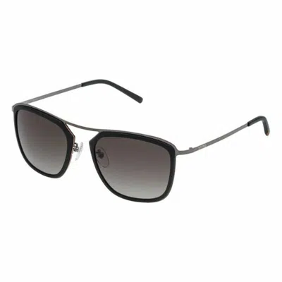 Sting Men's Sunglasses  Sst074520598  52 Mm Gbby2 In Black