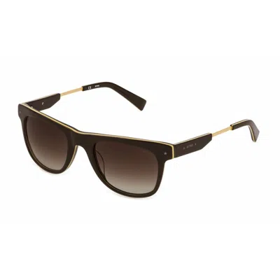 Sting Men's Sunglasses  Sst383-510aah  51 Mm Gbby2 In Brown
