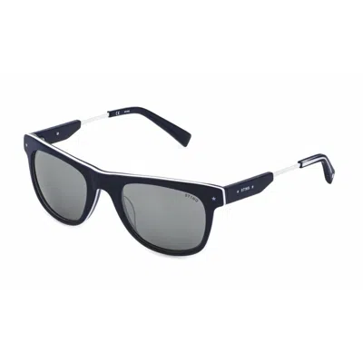 Sting Men's Sunglasses  Sst383-516hex  51 Mm Gbby2 In Gray
