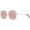 Sting Multicolor Metal Sunglasses In Pink