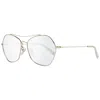 Sting Multicolor Metal Sunglasses In Gold