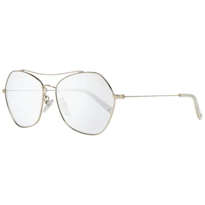 Sting Multicolor Metal Sunglasses In Gold