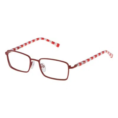 Sting Spectacle Frame  Vsj394480c25 Red  48 Mm Children's Gbby2 In Gray