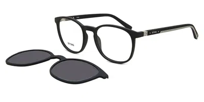 Sting Ssj707 With Clip-on Men's Glasses, Black, Size 48