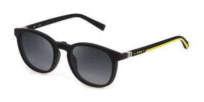 Sting Ssj707 With Clip-on Men's Glasses, Black, Size 48