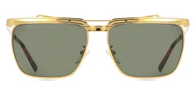 Sting Sst358v 0200 Men's Sunglasses Gold Size 58