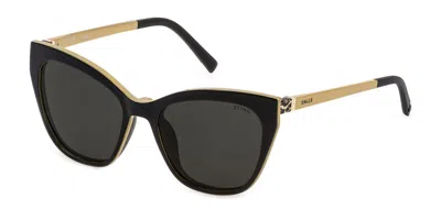 Sting Sst380 With Clip-on Alfp Occhiali Da Vista Oro Per Uomo (solo Montatura) In Multi