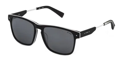 Sting Sst384 9h9x Occhiali Da Sole Neri Per Uomo In Multi