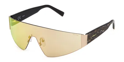 Sting Sst388 300g Men's Sunglasses Brown Size 99