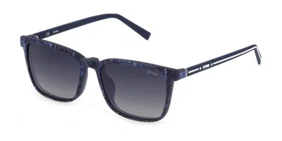 Sting Sst454 With Clip-on Jebp Men's Glasses Blue Size 53 - Free Lenses - Blue Light Block Available