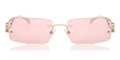 Sting Sst465 0300 Men's Sunglasses Rose-gold Size 56