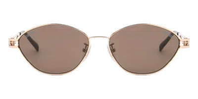 Sting Sst466 0300 Men's Sunglasses Gold Size 55