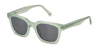 Sting Sst476 06ug Men's Sunglasses Green Size 49