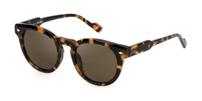 Sting Sst513 0829 Men's Sunglasses Tortoiseshell Size 49