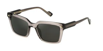 Sting Sst514 0d57 Men's Sunglasses Brown Size 51