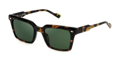 Sting Sst514 829y Men's Sunglasses Tortoiseshell Size 51