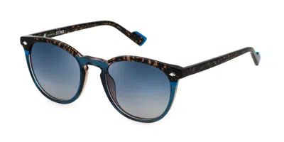 Sting Sst516 0d25 Men's Sunglasses Blue Size 51