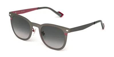 Sting Sst522 0597 Men's Sunglasses Grey Size 49