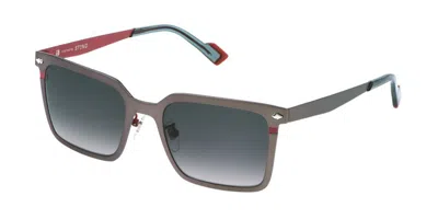 Sting Sst523 0597 Men's Sunglasses Grey Size 54