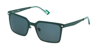 Sting Sst523 08ht Men's Sunglasses Green Size 54