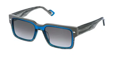 Sting Sst557v 0w47 Occhiali Da Sole Blu Per Uomo
