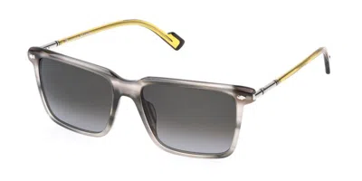 Sting Sst560 0ahd Occhiali Da Sole Marroni Per Uomo