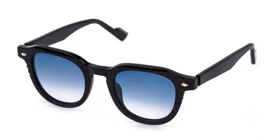 Sting Sst578 0700 Men's Sunglasses Black Size 48