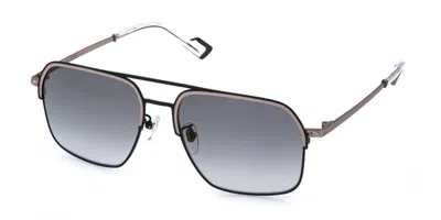 Sting Sst582 8htg Men's Sunglasses Green Size 59 In Black