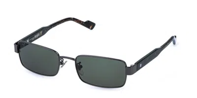 Sting Sst600 0568 Men's Sunglasses Grey Size 54 In Black
