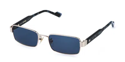 Sting Sst600 300y Men's Sunglasses Gold Size 54 In Blue