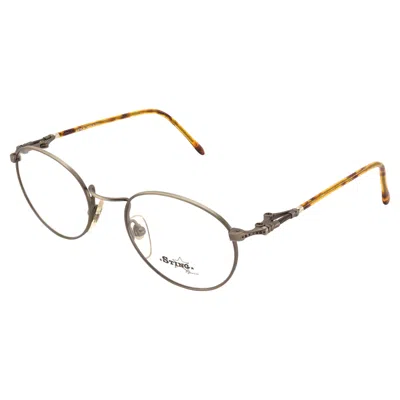 Pre-owned Sting Steampunk Eyeglasses Frame With Spring Hinges, Italy 90s In Sand