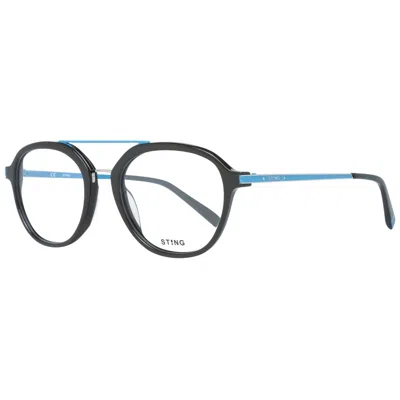 Sting Unisex' Spectacle Frame  Vst309 520d80 Gbby2 In Blue