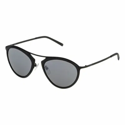 Sting Unisex Sunglasses  Sst07552531x  52 Mm Gbby2 In Black
