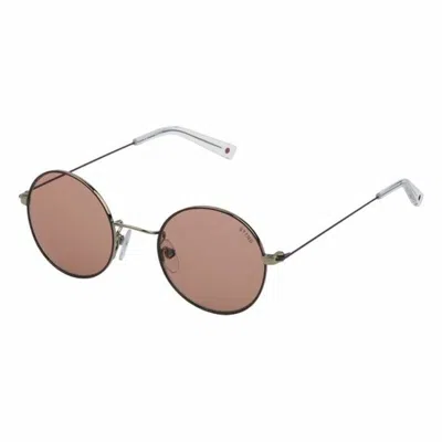 Sting Unisex Sunglasses  Sst1944502a8 Gbby2 In Brown