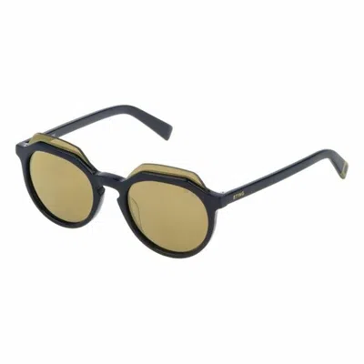 Sting Unisex Sunglasses  Sst19749991g  49 Mm Gbby2 In Black